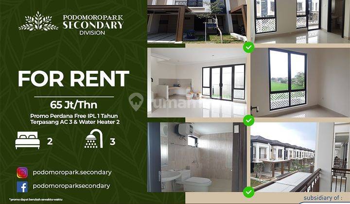 Disewakan Rumah Cantik Hanya Selangkah Ke Stt Telkom Bandung 1