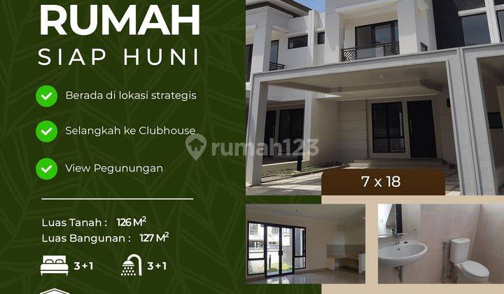  Jual Rumah Siap Huni 2 Lantai Di Kawasan Podomoro Park Bandung 1