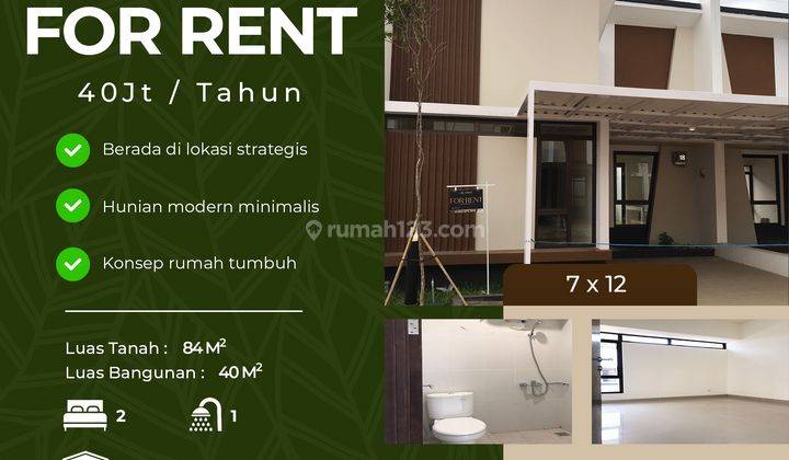 Sewa Rumah Murah 1 Lantai Podomoro Park Klaster Padmagriya 1