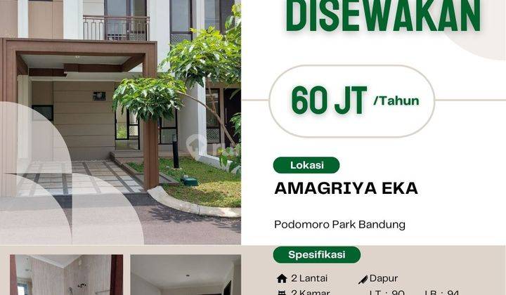 Disewakan Unit 2 Lantai Klaster Amagriya Podomoro Park 1
