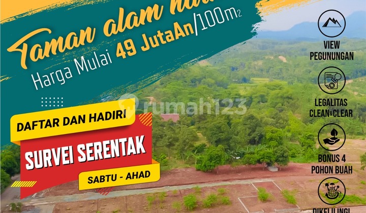 Tanah Kavling View Gunung Yang Beli Banyak Untung 2