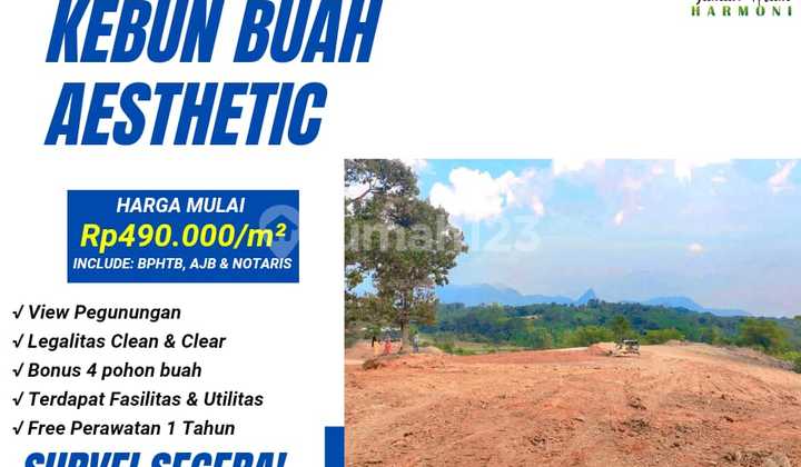 Promo Tanah Kavling Pegunungan View Mengagumkan 3