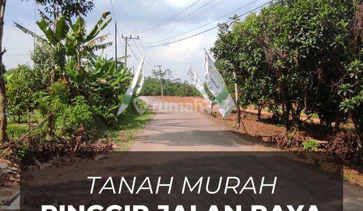 Tanah Dijual Tepi Jalan Raya Harga Per Meter Termurah 6
