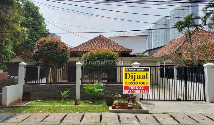 Jual rumah huni & usaha di cikini, menteng, jakarta pusat 1