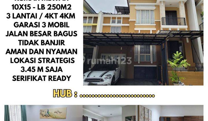 Jual Rugi Rumah Modern Dalam Perumahan Bagus. Galaxy 2