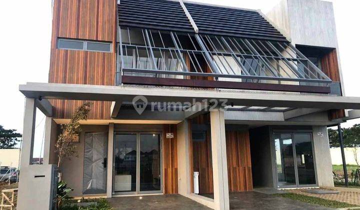 Rumah 2 lantai bergaya Jepang lokasi strategis konsep kota mandiri 1