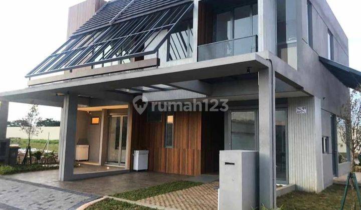 Rumah 2 lantai modern ala Jepang full furnish konsep kota mandiri 1