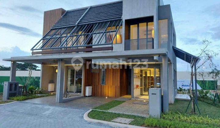 Rumah 2 Lantai Baru private cluster ala Jepang full furnish