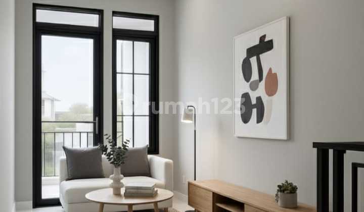 Rumah 2 Lantai Bangunan Baru di Depok Dekat Tol dan Mal