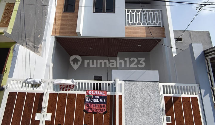 Rumah 2 Lantai Di Cluster Taman Wisata Pondok Ungu Permai Sektor V