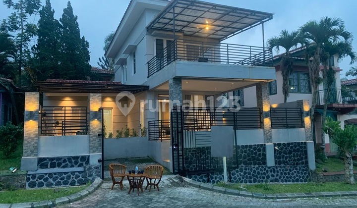 Dijual Villa Kota Bunga Cipanas Kabupaten Cianjur Bogor 2 Lantai  1