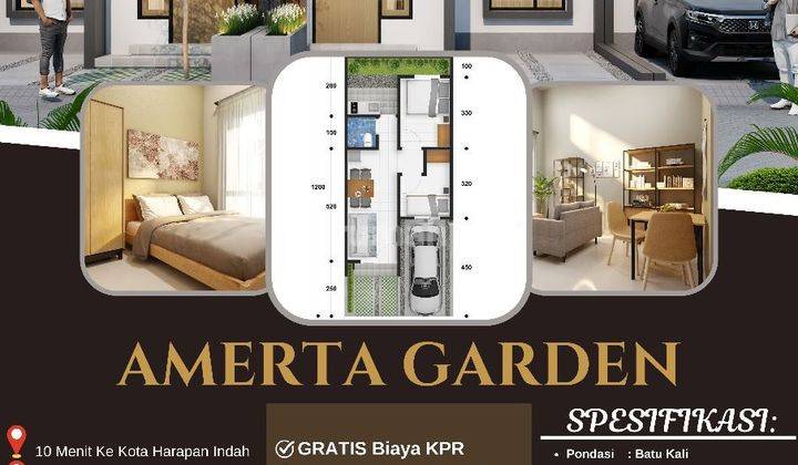 Dijual Perumahan Modern Amerta Garden, Pulo Timaha kab. Bekasi 1