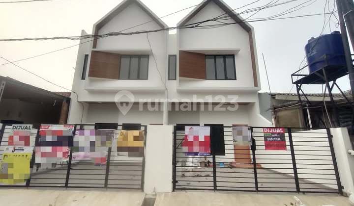 *HARAPAN INDAH* *SPEK MEWAH, JALAN LEBAR,* *HANYA ADA 1 UNIT!* *Rumah Modern Minimalis* *2 Lantai* *Harapan Indah*