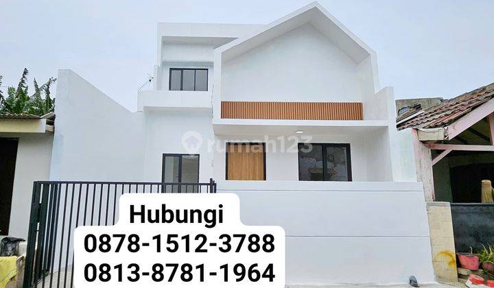  AVAILABLE Rumah Modern Minimalis 2 Lantai Pondok Ungu Permai  1