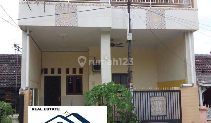  JUAL Murah Rumah 2 Lt Full Di Jalan Utama, Dekat Alfamart Permata Hijau  1