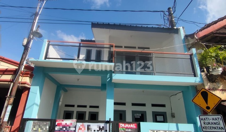 RUMAH 3 LANTAI LOKASI PONDOK UNGU PERMAI DEPAN DEKAT DENGAN KANTOR PEMASARAN  2