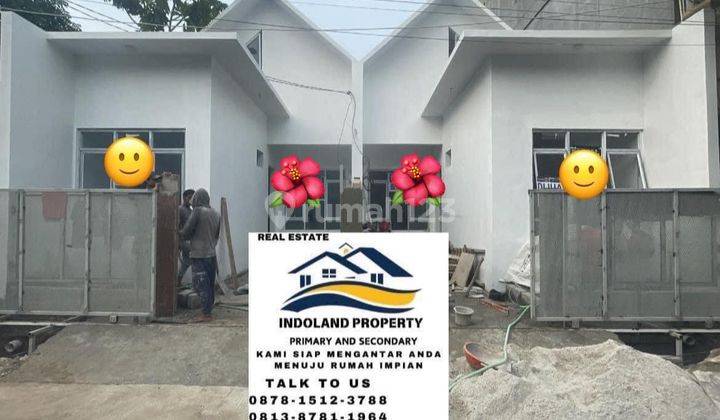 Rumah Tahap Finishing Kembar di Harapan Indah 1