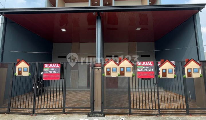 Rumah 2 Lantai Finishing Di Permata Hijau Permai Rumah Gandeng (badan 875 Jt Nego) 