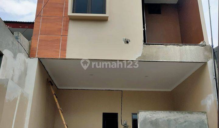 Rumah Tahap Finishing 2 Lantai di Pondok Ungu Permai Sektor V Bekasi  1