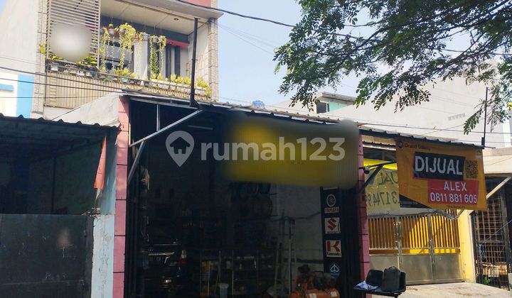 For Sale Spacious Shop House by the Main Road in Duta Harapan Bekasi 2