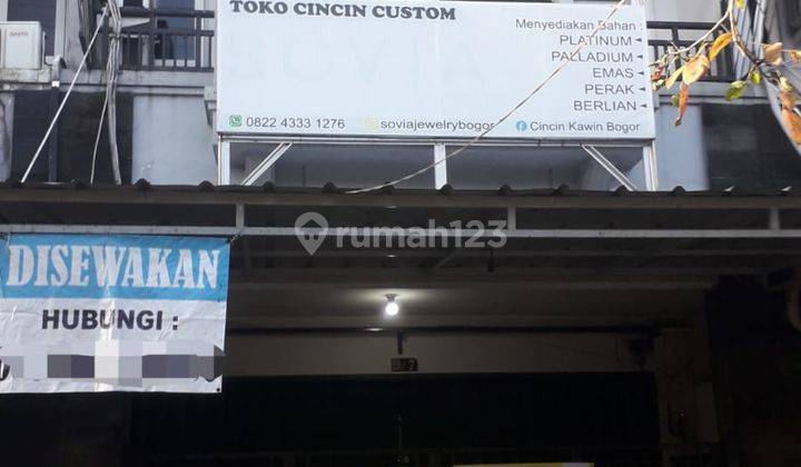 Ruko Sewa di Perum Villa Bogor Indah 2 Ciparigi 10