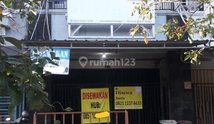 Ruko Sewa di Perum Villa Bogor Indah 2 Ciparigi 1