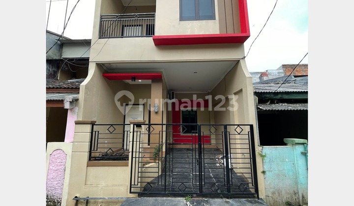Two-story house at Jl. Al. Badriyah 2, Jatirasa, Jatiasih, Bekasi City
