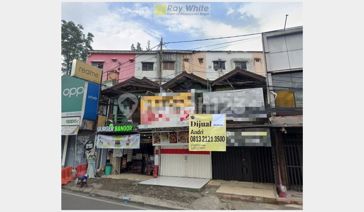 Dijual cepat 2 unit ruko di jalan raya Cisarua