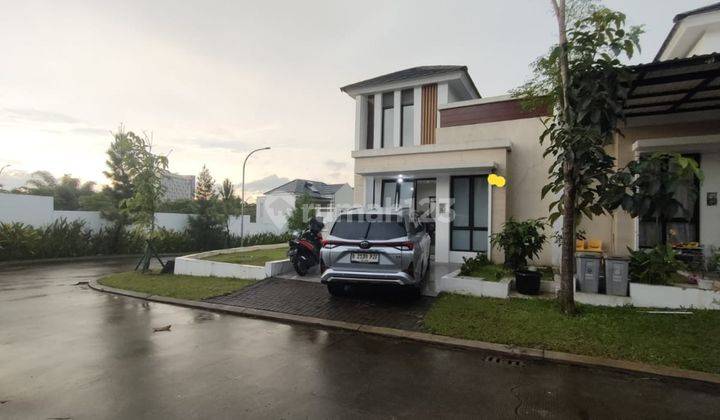 tampak depan dijual rumah hunian perumahan citra