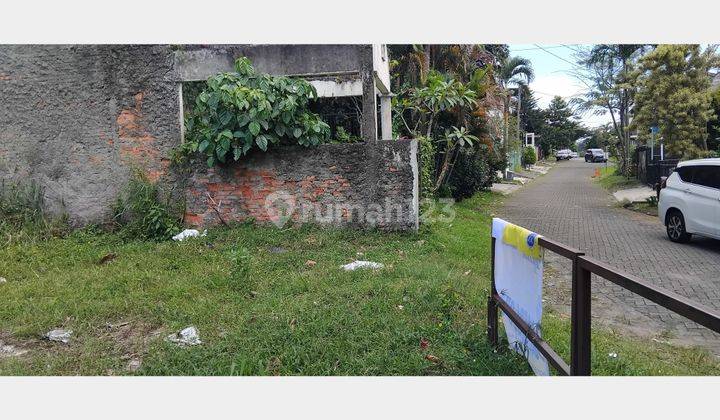 tampak depan dijual kavling di bukit bogor