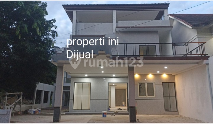 Rumah Baru 3 lantai Renovasi di Cluster Andalusia Sentul City
