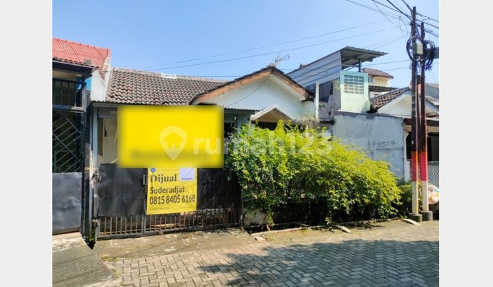 tampak depan dijual rumah hunian puri nirwana
