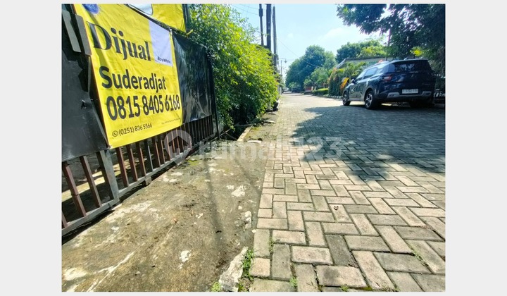 tampak depan dijual rumah hunian puri nirwana