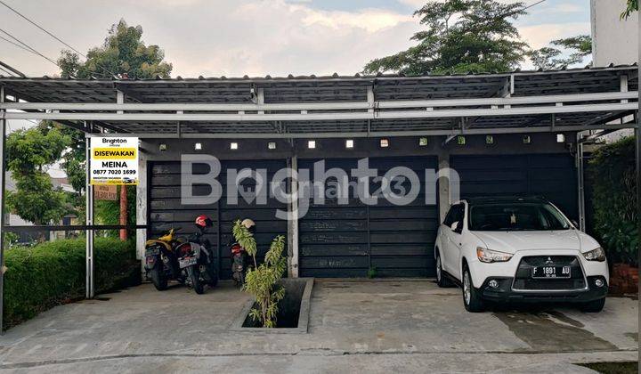 RUMAH USAHA 2 LANTAI LUAS STRATEGIS PINGGIR JALAN RAYA DI  PANDU RAYA BOGOR KOTA 2