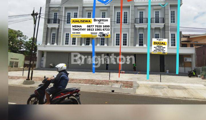 RUKO BARU 3 1/2 LANTAI SIAP HUNI STRATEGIS DI SILIWANGI BOGOR. 1