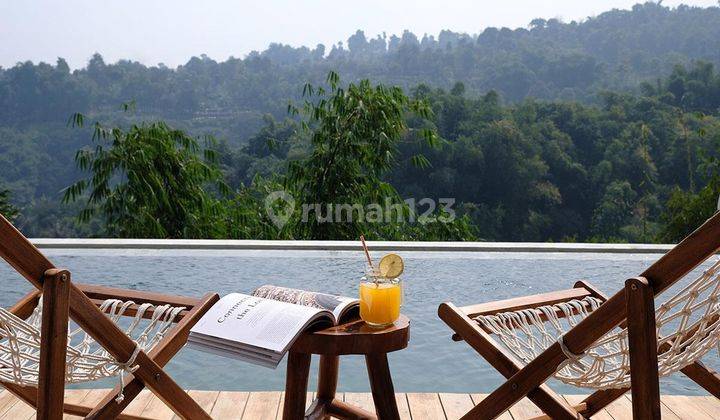 Vila Lembang Dengan Private Pool View Pegunungan 1