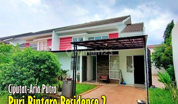 Rumah Asri Hommy Siap Huni Halaman Luas Puri Bintaro Residence  1