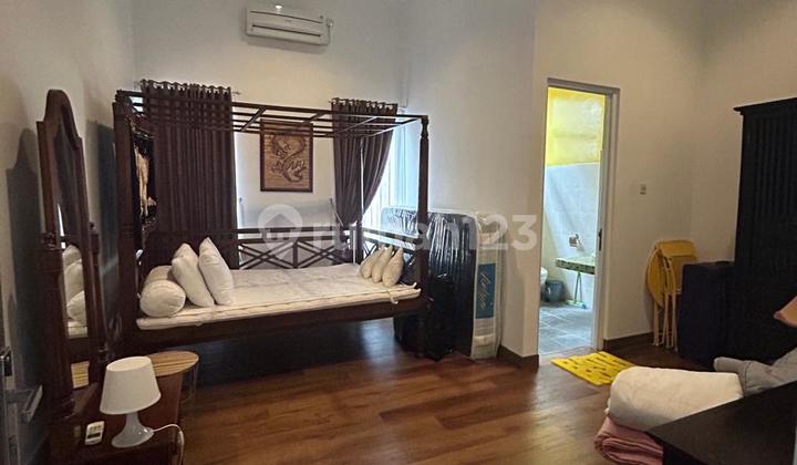 Spacious, Beautiful, Green House in South Jakarta within the Jurangmangu area complex, Furnished, Negotiable Until Deal. 2
