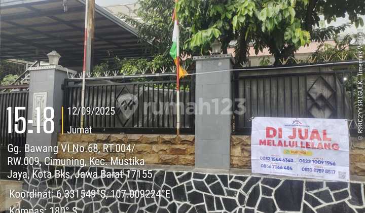 AFFORDABLE HOUSE MUSTIKA JAYA BEKASI CITY VIA AUCTION AFFORDABLE HOUSE MUSTIKA JAYA BEKASI CITY VIA AUCTION