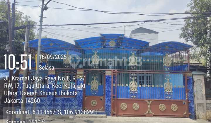 RUMAH MURAH KOJA JAKARTA UTARA VIA LELANG 2
