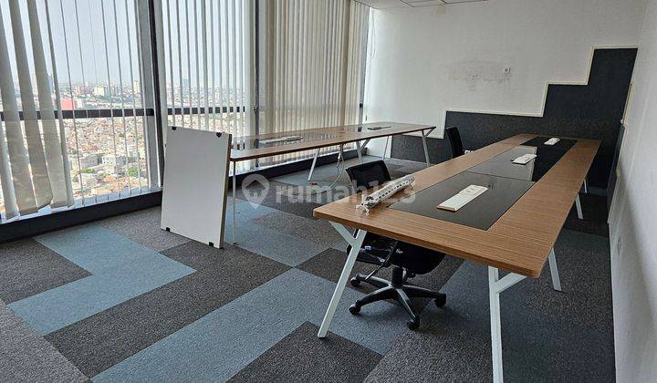 Pakuwon tower Office  1 Floor size 2.200sqm, FURNISHED, at kota kasablanka jakarta selatan. 2