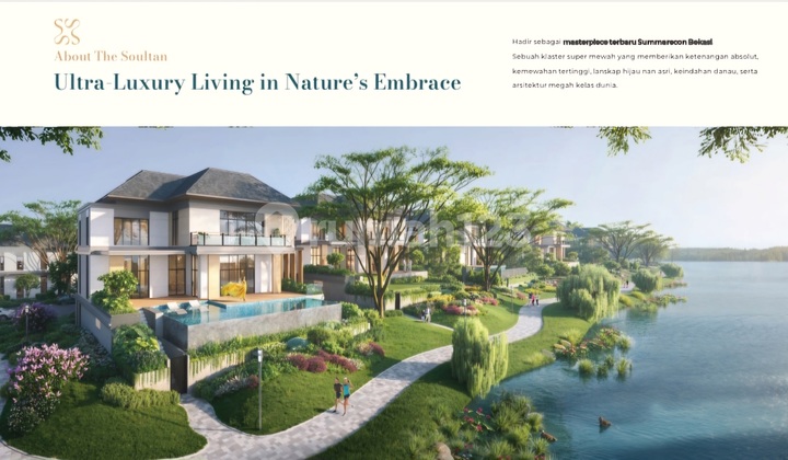Summarecon Bekasi Brand New House Luxury The Soultan Island.