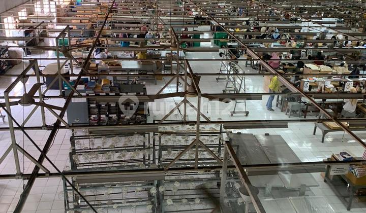 For Sale Factory Along Main Road Subang West Java.