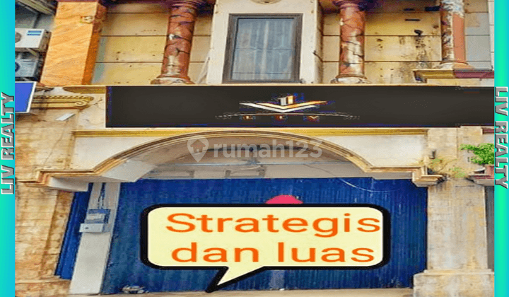 Disewakan ruko 2 lantai strategis, daerah Kampus. 1