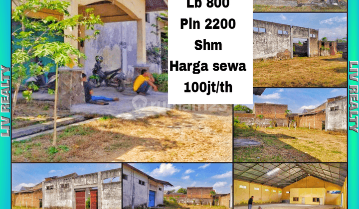 Disewakan gudang luas, lokasi daerah Pondok Gede. 1