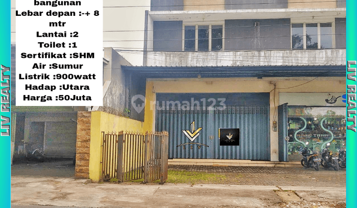 Disewakan ruko 2 lantai pinggir jalan, Cocok buat usaha. 1