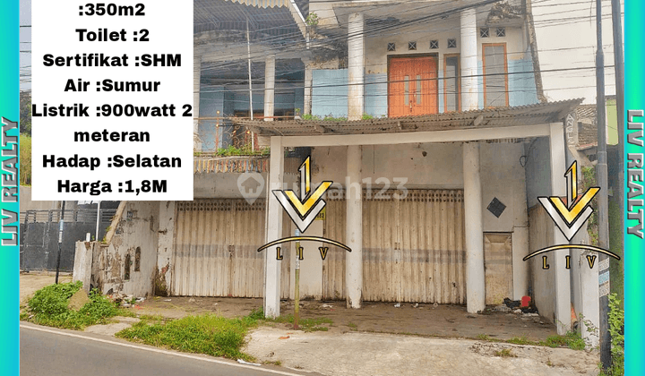 Dijual ruko strategis 2 lantai, daerah Kampus. 1