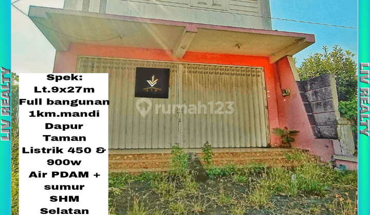 Disewakan ruko strategis, pinggir jalan. 1