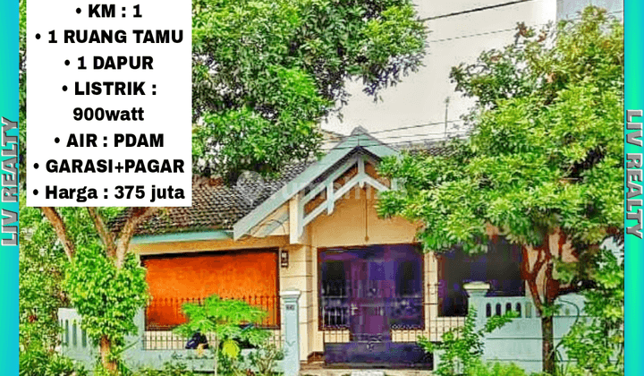 Dijual rumah sederhana, siap huni posisi pojok. 1
