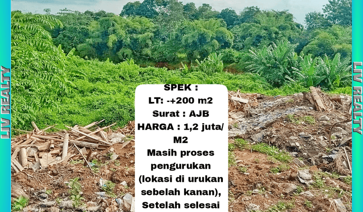 Dijual tanah kavling, Belakang mall Transmart. 1